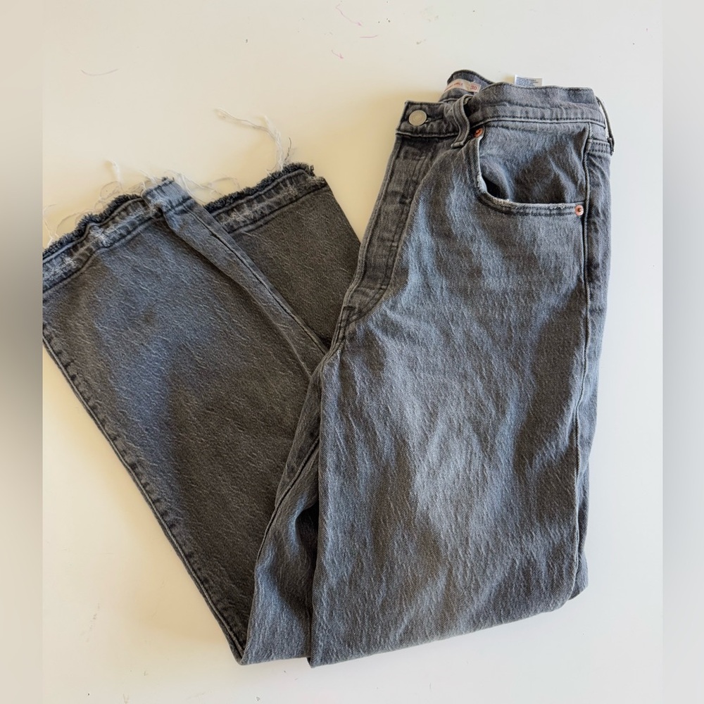 Levi's Ribcage Straight Ankle Jeans
